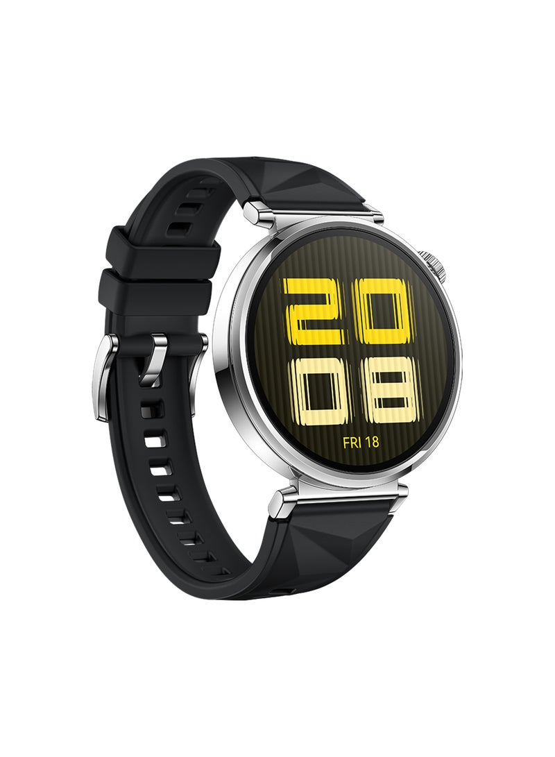 HUAWEI - Watch GT 5 41mm Smartwatch, up to 7 Days Battery Life, All-new Running and Cycling Experience, Sharp-Edged Design Watch, Health Tracking, Compatible with iOS and Android Black - Image 1