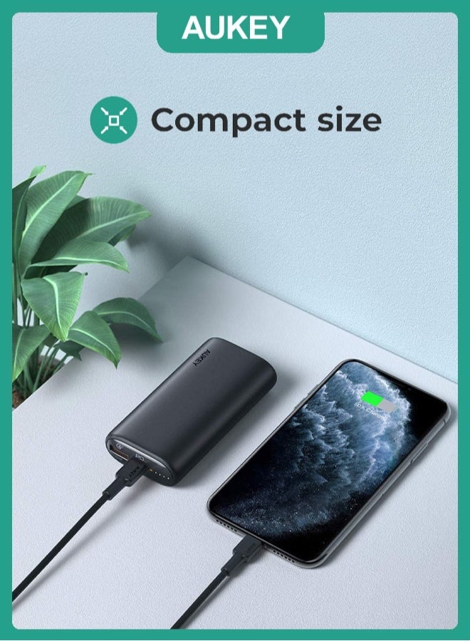 Aukey Power Bank With 30W PD ,Y36P Black - Image 3