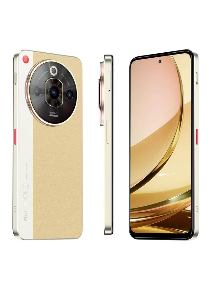 ZTE - Nubia Focus Pro Dual Sim Light Brown 8GB RAM 256GB 5G - International Version - Image 1