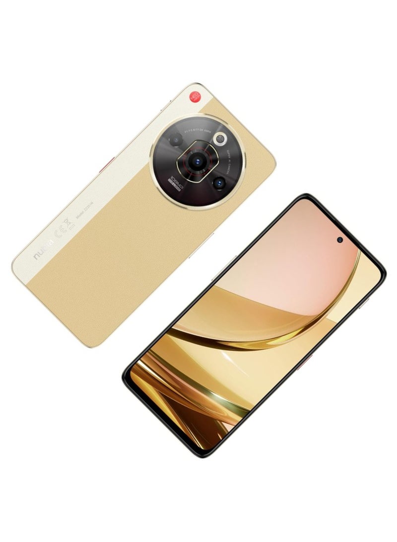 ZTE - Nubia Focus Pro Dual Sim Light Brown 8GB RAM 256GB 5G - International Version - Image 1