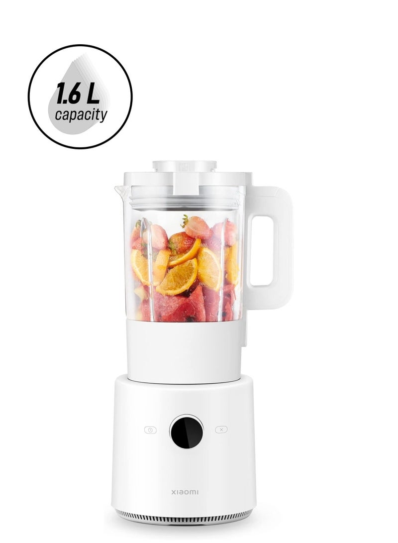 Xiaomi - Smart Blender 1600ml 950W BHR5961GB - White | App Control, Pre-set Programs, Stainless Steel Blades, LCD Display, Overheat Protection, Ideal for Smoothies, Soups & More 1600 ml 950 W BHR5961GB White - Image 1
