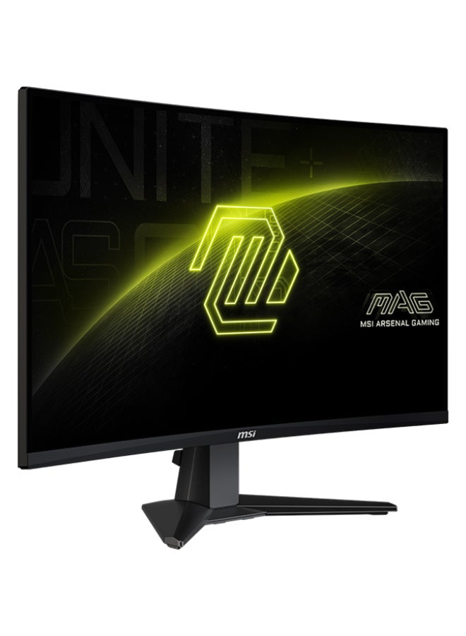 MSI - MAG 27CQ6F Gaming Monitor, 27" WQHD Rapid VA Panel, 180Hz Refresh Rate, 2560 x 1440 Resolution, 0.5ms (GtG) Response Time, 1500R Curvature, AMD FreeSync, 1.07B Colors Black - Image 1