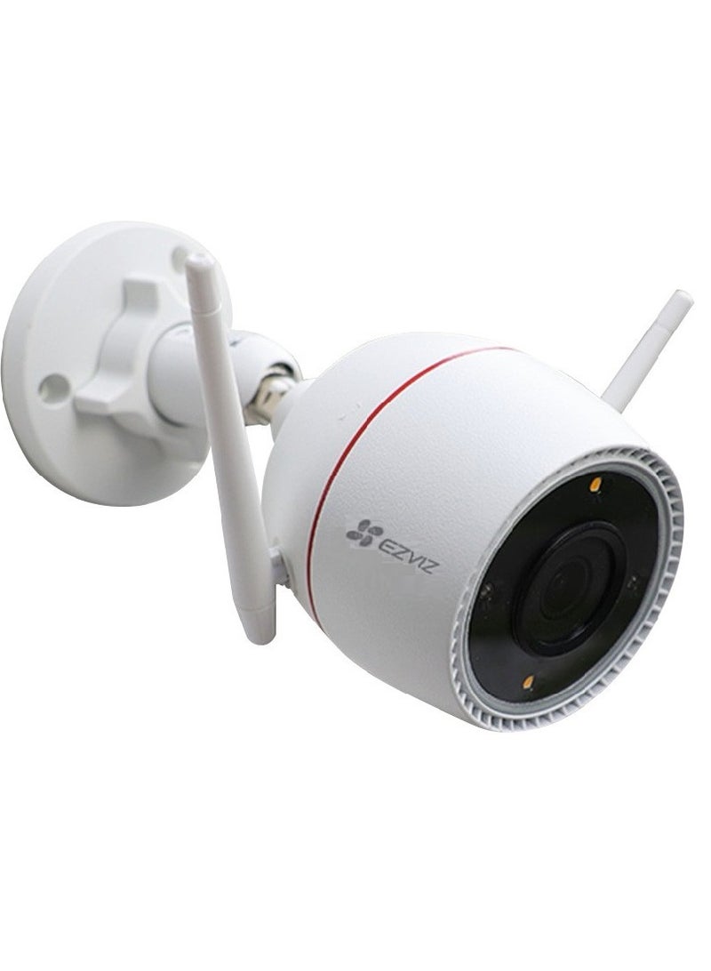 EZVIZ - H3C 2K+ 4mp Outdoor Security Camera Color Night Vision AI Detection Waving Hand Recognition Active Light And Siren Alarm IP67 Weatherproof Two Way Talk Ideal For Home Security - Image 1