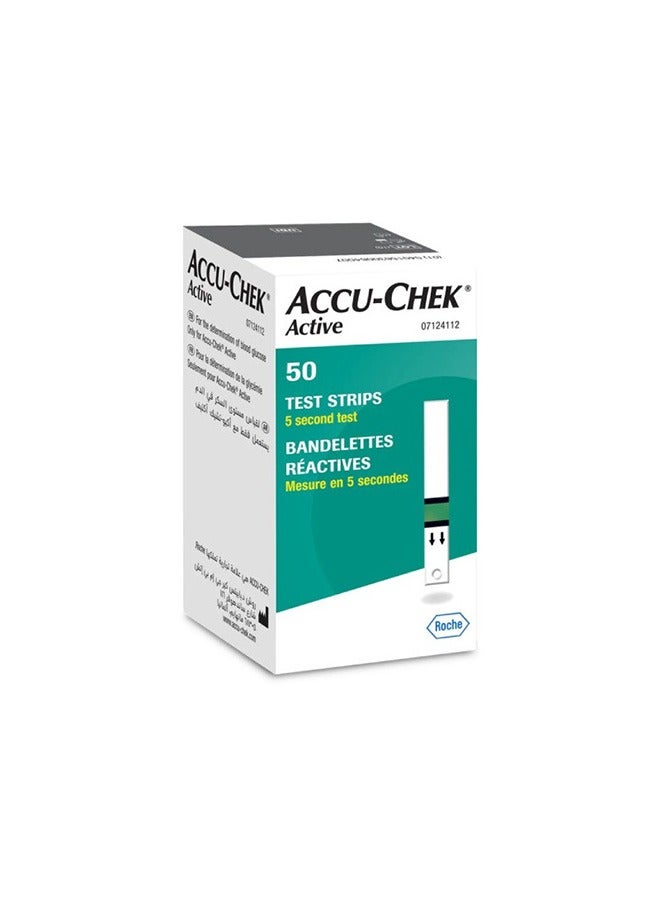 Accu-Check Active 50 Strips - pnsku/N70107810V/45/_/1725688895/17780396-ae67-4f8e-b412-aa202b5d98b6