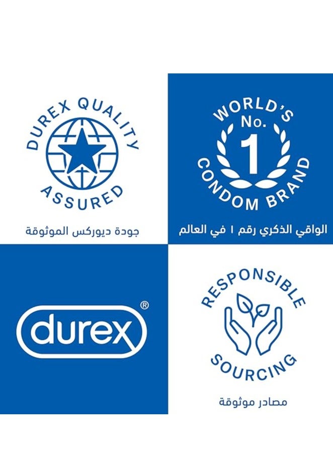 Durex Invisible Extra Thin Condoms Pack Of 12 - Image 3