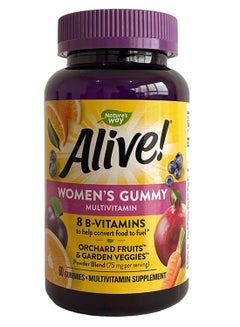 Nature's Way Alive Women's Gummy B-Vitamins 60S 
