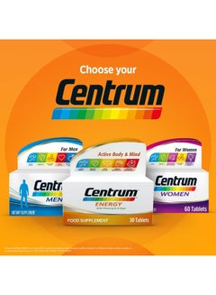 Centrum Energy Multivitamin Supplement Tablets With Vitamins Iron With Ginseng And Ginkgo Biloba 90 Ct  - Image 4