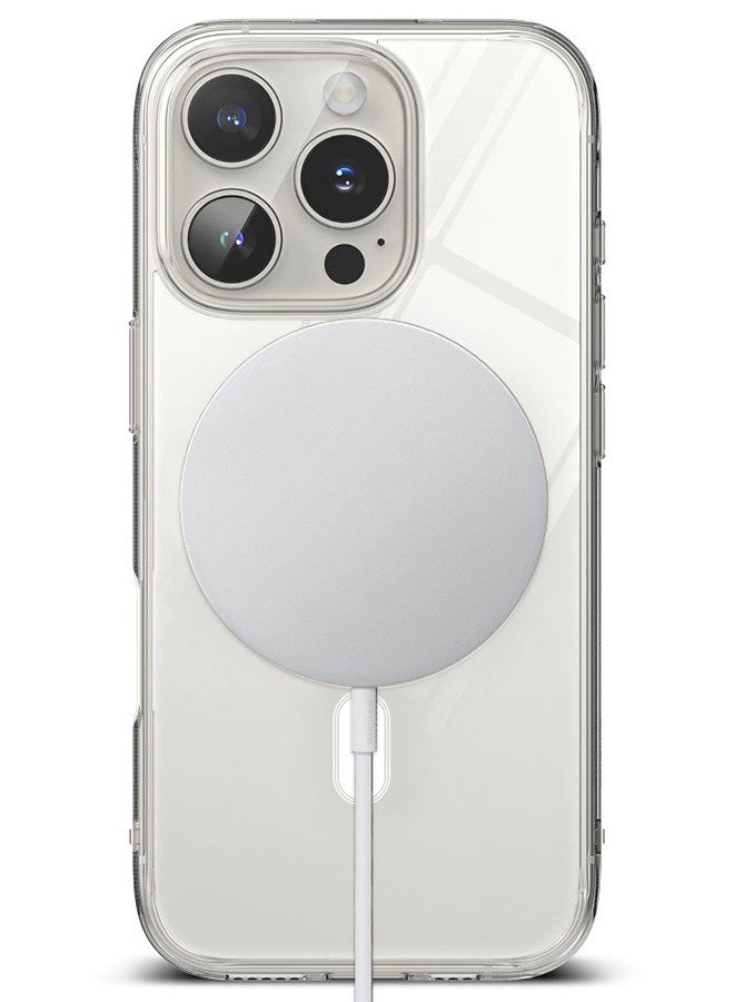 MARGOUN (for iPhone 16 Pro Max) TPU Case,Compatible with MagSafe, Military Grade Protection, Resists Yellowing and Scratches, Magnetic Phone Case Clear - Image 5