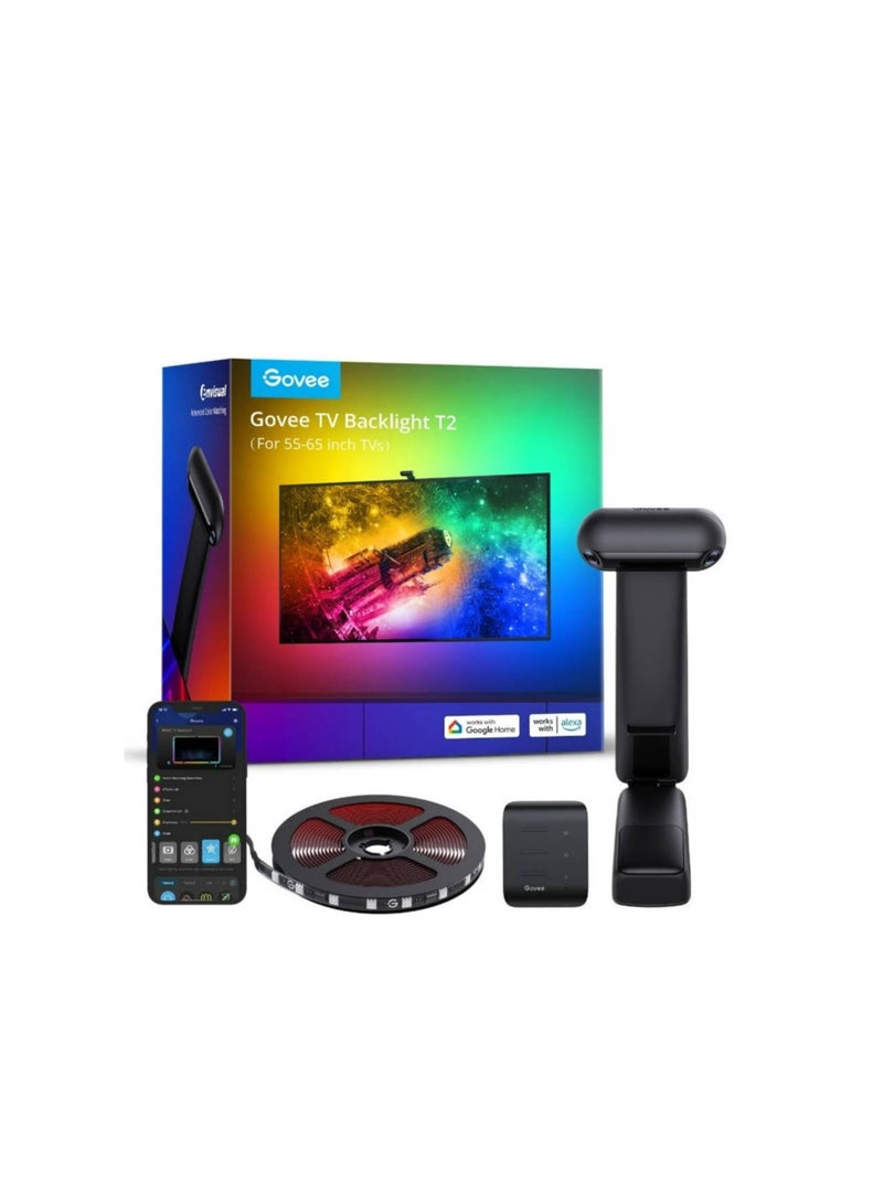 سامسونج Smart TV, Crystal UHD, DU8000, 55 Inch, 2024, Dynamic Crystal Color, 4K Upscaling, Tizen OS, AirSlim Design 55DU8000 Titan Grey - Image 3