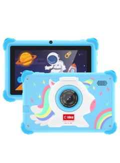 سي آيديا WiFi Kids Smart Tablet Shockproof Edges With Built-in Stand 7-inch Display Android Bluetooth Educational Kids Learning Games For Children Surprise Gifts  - Image 1
