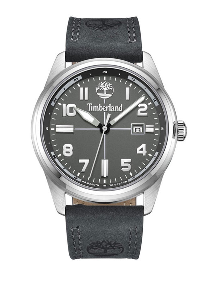 Timberland Boys' Timberland Northbridge Quartz - Mens Watch - Charcoal Dial, Leather Strap - Image 1