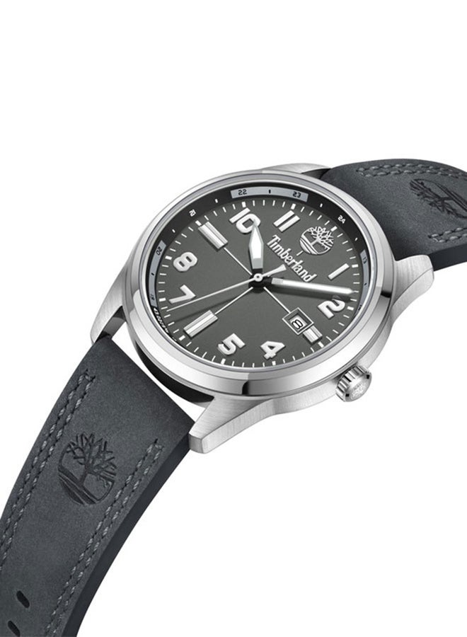 Timberland Boys' Timberland Northbridge Quartz - Mens Watch - Charcoal Dial, Leather Strap - Image 3