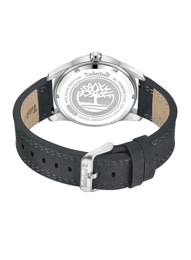 Timberland Boys' Timberland Northbridge Quartz - Mens Watch - Charcoal Dial, Leather Strap - Image 2