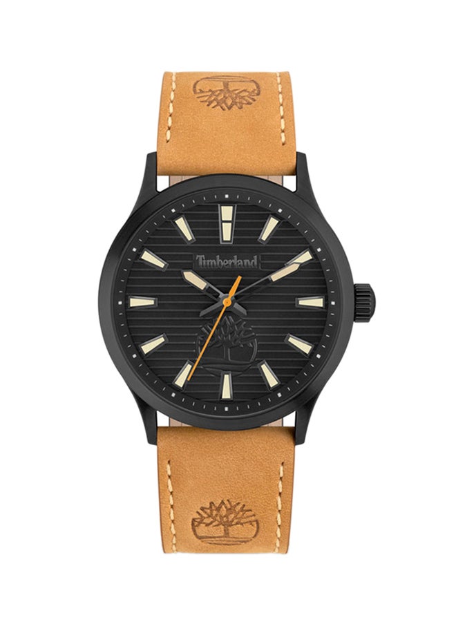 Timberland Men's Timberland Trumbull Quartz - Mens Watch - Black Dial, Tan Leather Strap  - Image 1