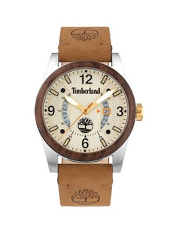 Timberland Men's Timberland Ferndale 3-Hand Date - Mens Watch - Black Dial, Wheat Strap  - Image 1