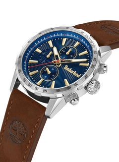 Timberland Men's Timberland Kennebunk Multifunction - Mens Watch - Blue Dial, Brown Leather Strap  - Image 1