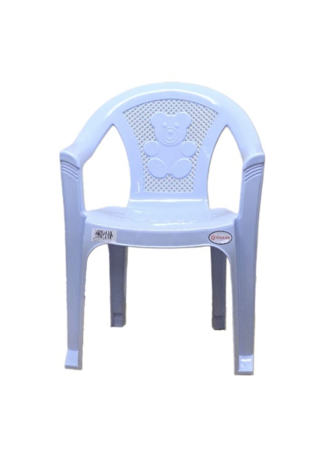 ESQUBE Plastic Koala Baby Chair Light Blue  - Image 1
