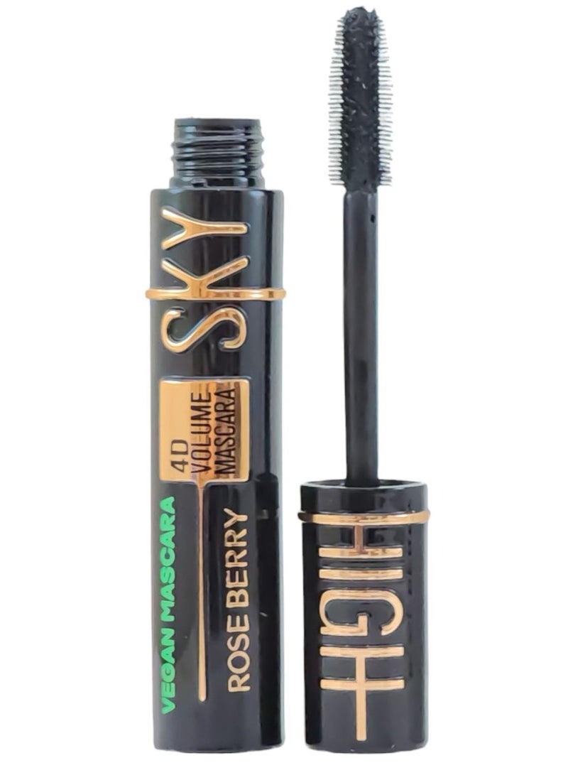 روز بيري 4D Volume Mascara Sky High Black 