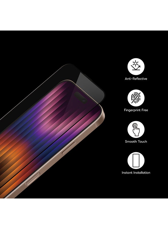 ارمور برو حماية شاشة RainbowBlocker HD AR + مضادة للانعكاس لجهاز iPhone 16 Pro Max (iPhone 2024 6.9") واضح - Image 4