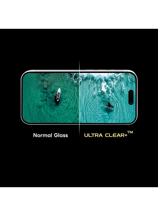 ArmorPro Screen Protector Privacy AR For iPhone 16 (iPhone 2024 6.1") Black - Image 3