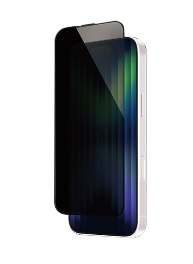 ArmorPro Screen Protector Privacy AR For iPhone 16 (iPhone 2024 6.1") Black - Image 1