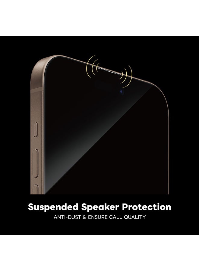 ArmorPro UltraHard Screen Protector HD For iPhone 16 Pro Max (iPhone 2024 6.9") Clear - Image 2