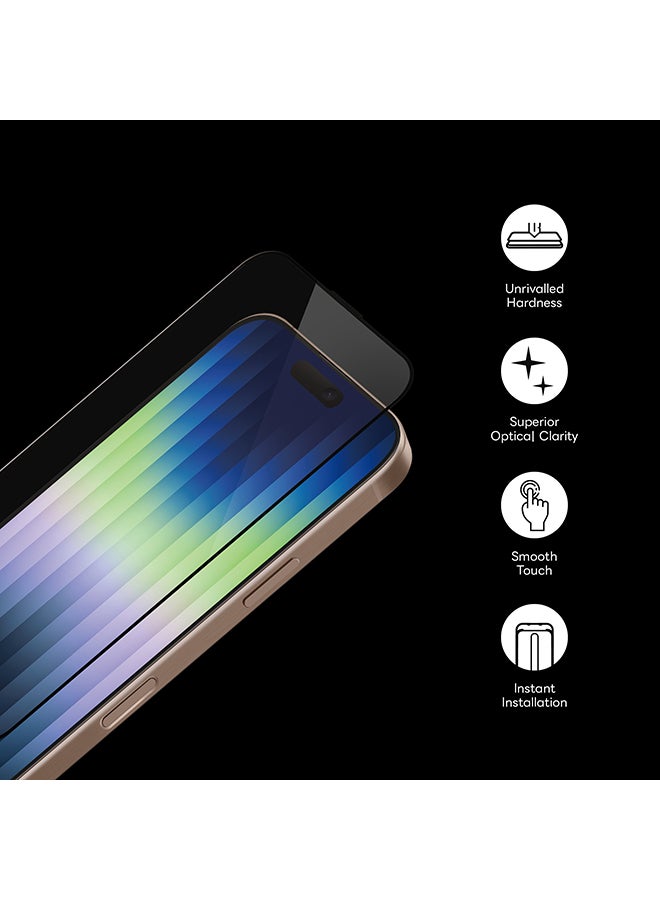 ArmorPro UltraHard Screen Protector HD For iPhone 16 Pro Max (iPhone 2024 6.9") Clear - Image 4