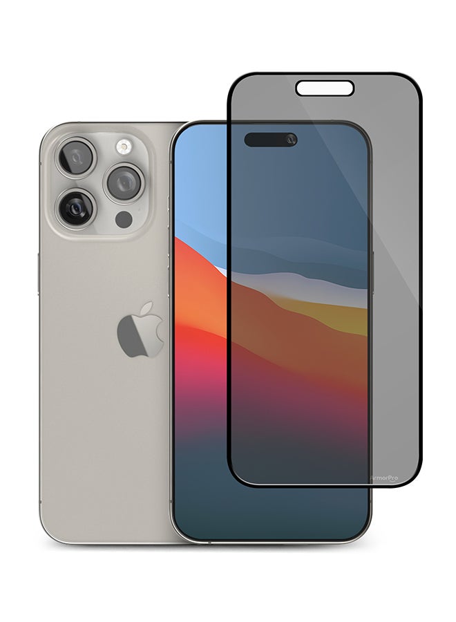 ارمور برو واقي شاشة الخصوصية لهاتف iPhone 16 Pro Max (iPhone 2024 6.9'') - Image 2