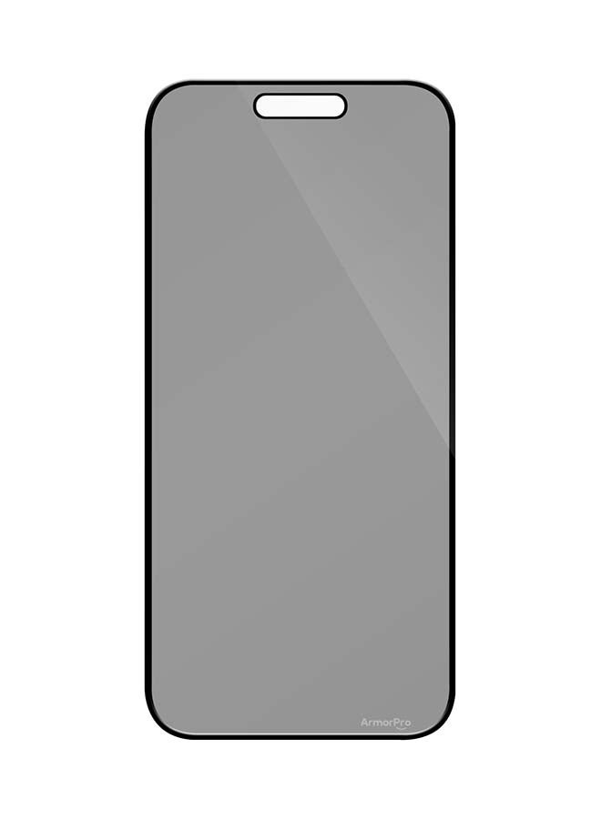 ارمور برو Screen Protector Privacy For iPhone 16 (iPhone 2024 6.1'') Black - Image 1