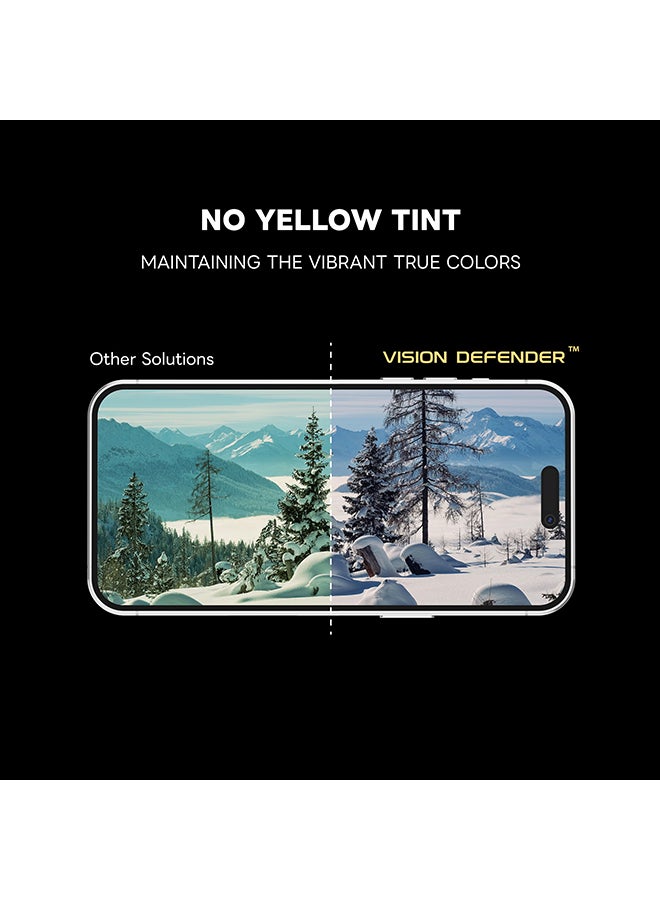 ArmorPro Screen Protector Eyesafe For iPhone 16 Pro (iPhone 2024 6.3") Clear - Image 3