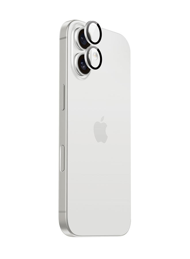 ArmorPro Camera Lens Protector White For iPhone 16 & 16 Plus (iPhone 2024 6.1" 6.7") White  - Image 4