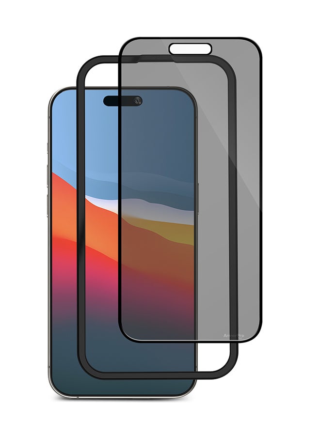 ArmorPro 3-in-1 Combo (HD Screen Protector & Camera Lens & Clear Case with Magsafe) HD For iPhone 16 Pro Max (iPhone 2024 6.9") Clear - Image 3