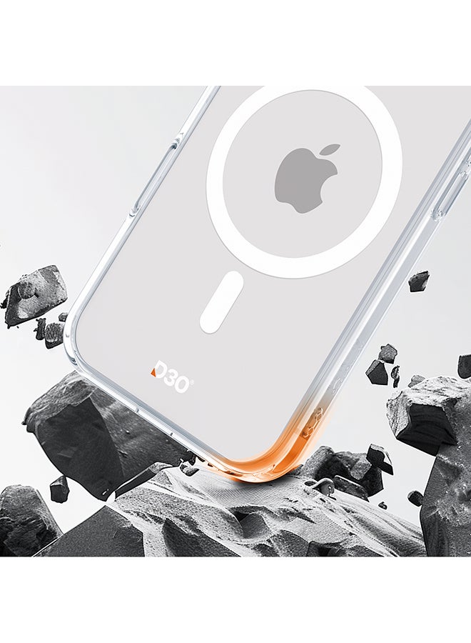 ArmorPro D3O 3-in-1 Combo for iPhone 16 (6.1" 2024) HD tempered glass screen protector camera lens protector and D3O shock absorbing clear MagSafe case for enhanced drop protection Clear - Image 2