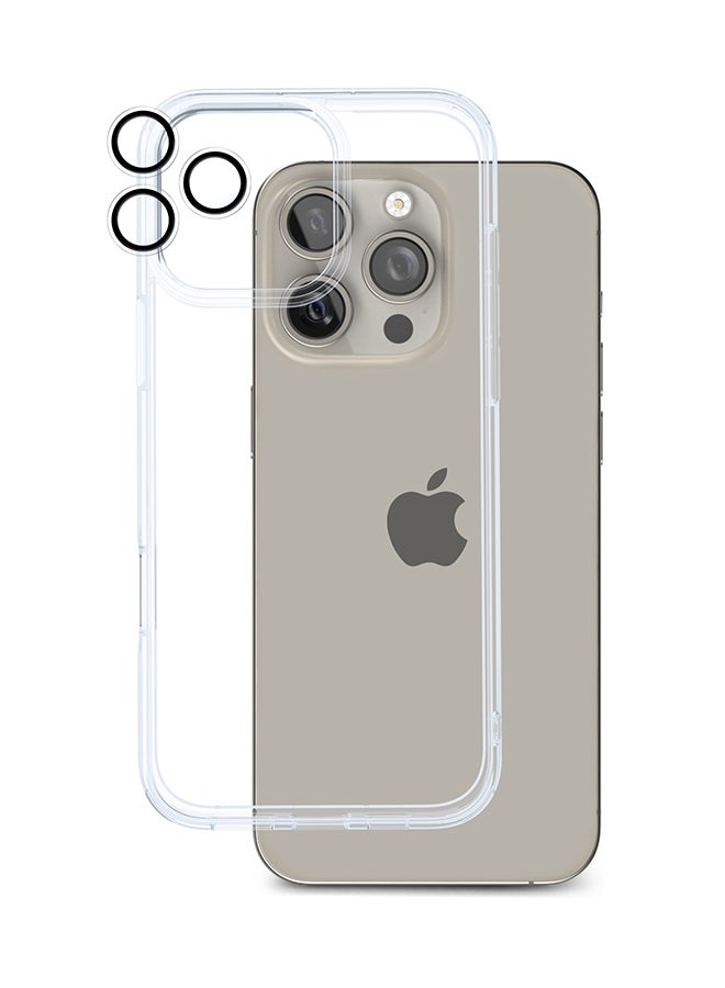 ArmorPro 3-in-1 Combo (Privacy Screen Protector & Camera Lens & Clear Case) For iPhone 16 Pro Max (iPhone 2024 6.9") Multicolor - Image 2