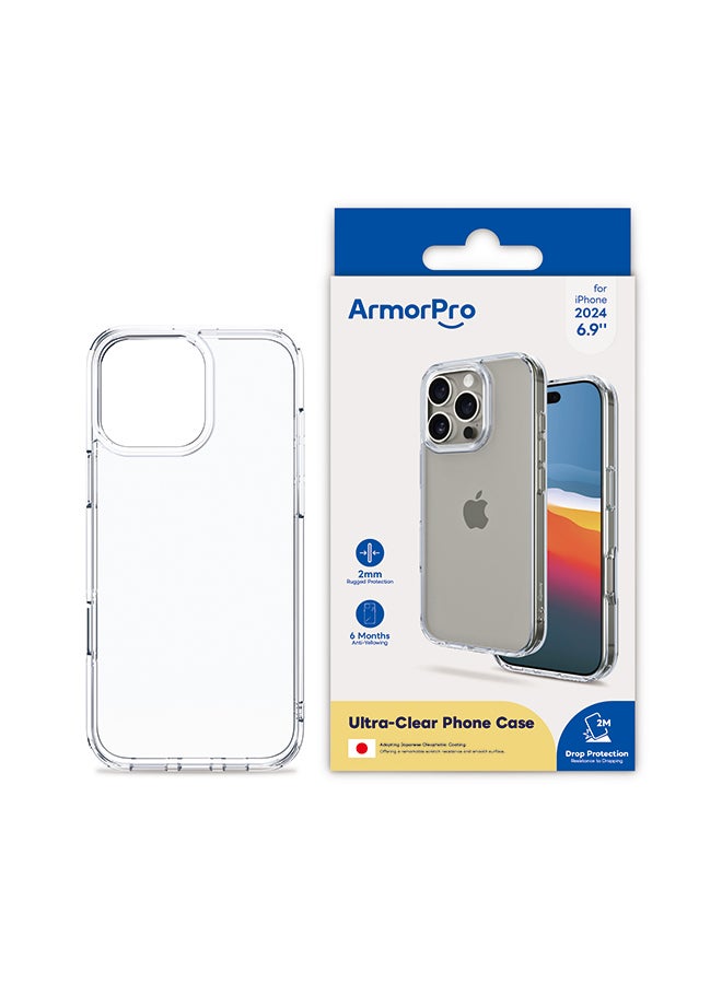 ArmorPro Case For iPhone 16 Pro Max (iPhone 6.9 2024) Clear - Image 1