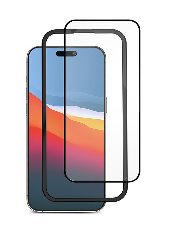 ArmorPro 3-in-1 Combo (HD Screen Protector & Camera Lens & Clear Case) HD For iPhone 16 Pro Max (iPhone 2024 6.9") Clear - Image 3