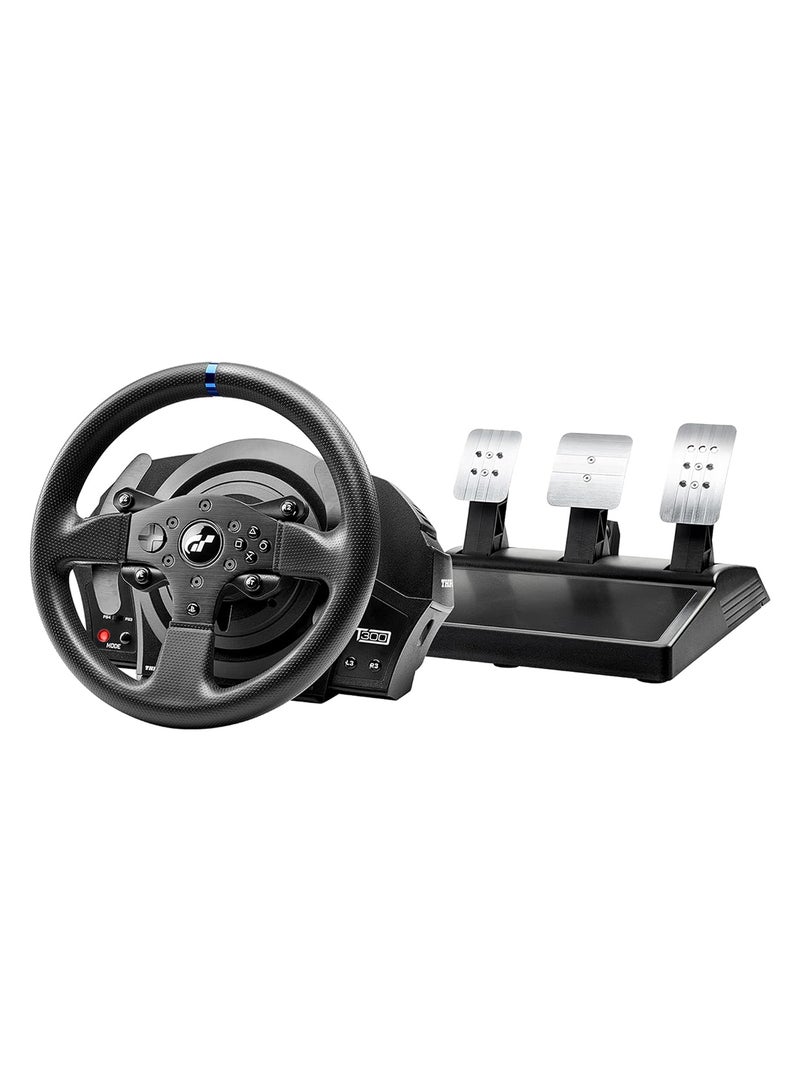 ثروستماستر - Thrustmaster T300RS GT, Racing Wheel and 3 Pedals, PS4 and PC, REALSIMULATOR Force Feedback, Brushless Motor, Dual-Belt System, Magnetic Technology, Interchangeable Wheel, works with PS5 Games - Image 1