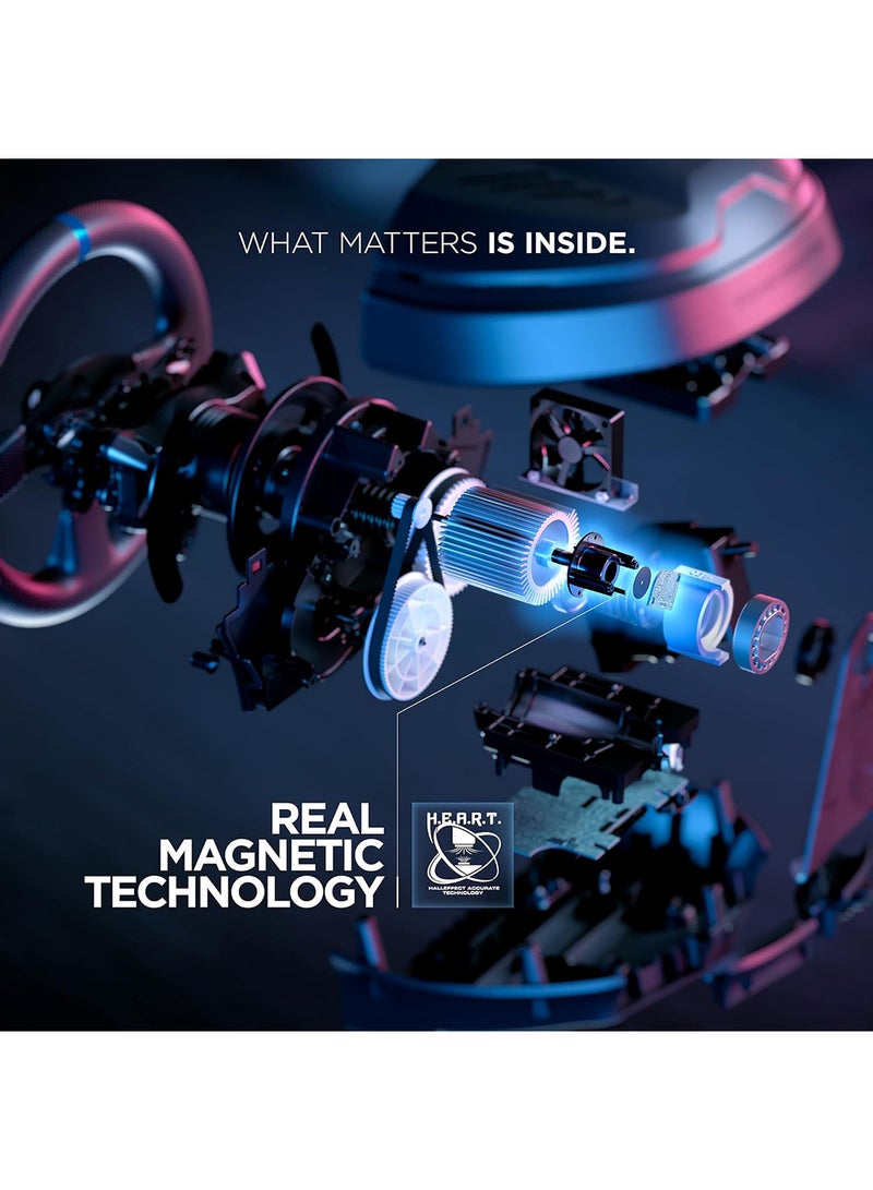 ثروستماستر - Thrustmaster T300RS GT, Racing Wheel and 3 Pedals, PS4 and PC, REALSIMULATOR Force Feedback, Brushless Motor, Dual-Belt System, Magnetic Technology, Interchangeable Wheel, works with PS5 Games - Image 1