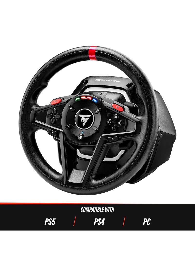 THRUSTMASTER T128, Force Feedback Racing Wheel with Magnetic Pedals, PlayStation 5, PlayStation 4, PC - Image 2