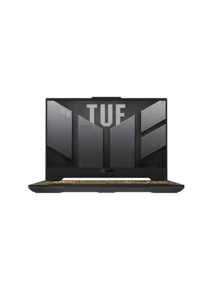 ASUS - TUF F15 FX507VV-I7161G Gaming Laptop With 15.6-Inch Display, Core i7-13620H Processor/16GB RAM/1TB SSD/8GB Nvidia GeForce RTX 4060 Graphics Card/Windows 11 Home English/Arabic Jaeger Gray - Image 1