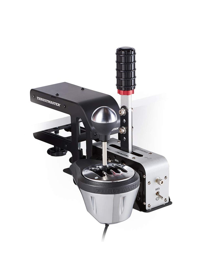 THRUSTMASTER - Thrustmaster TM Racing Clamp - Adjustable Mounting System for Racing Peripherals on PC, PS4, PS5, Xbox One, and Xbox Series X|S - Image 1