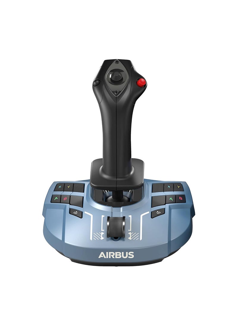 THRUSTMASTER TCA Sidestick Airbus Edition - Ergonomic Flight Stick with 12 Remappable Buttons and Thrust Reverser for PC - Image 2