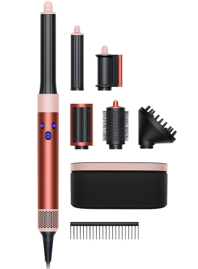 dyson Airwrap multi-styler and dryer Complete Long Volumise (HS05 SBBP UK/IE/SA/AE) In Strawberry Bronze and Blush Pink  - Image 1