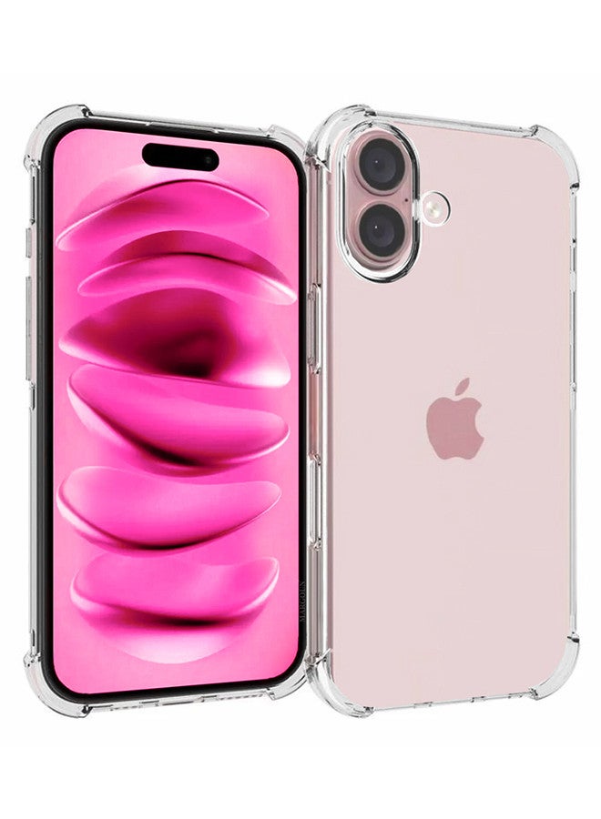 MARGOUN (for iPhone 16) TPU Case, Military Grade Protection, Resists Yellowing and Scratches, Bumper Phone Case Clear - Image 1