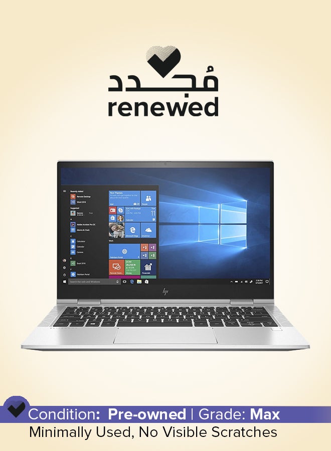 HP Renewed - Elitebook 830 G7 Laptop With 13.3-Inch Display,Core i5-10310U/10th Gen/Quad Core/16GB RAM/256GB SSD/Intel Iris XE Graphics/Windows 10 Pro English Silver  - Image 1