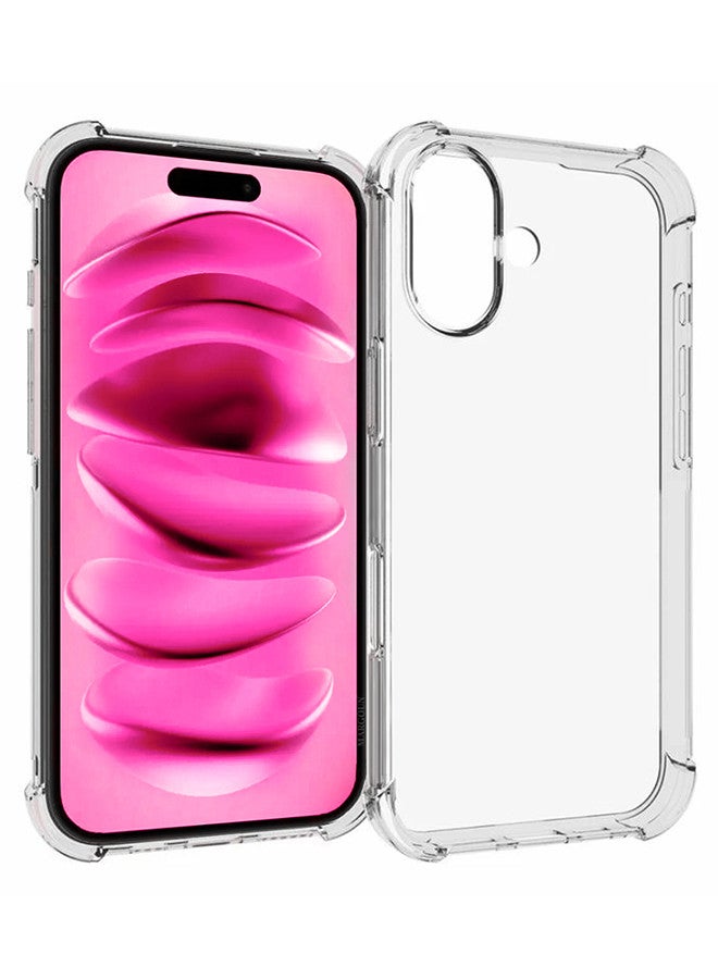 MARGOUN (for iPhone 16 Plus) 2 Pack TPU Case and Screen Protector, Military Grade Protection, Resists Yellowing and Scratches, Bumper Phone Case Clear - Image 2