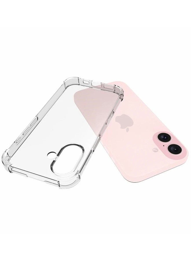 MARGOUN (for iPhone 16 Plus) 2 Pack TPU Case and Screen Protector, Military Grade Protection, Resists Yellowing and Scratches, Bumper Phone Case Clear - Image 3