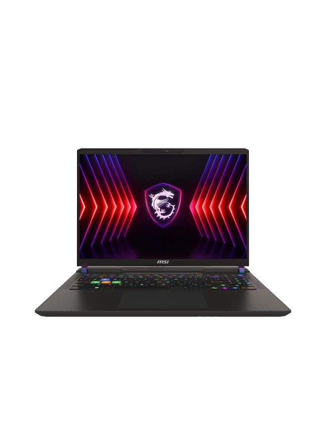 Vector 16 HX Gaming Laptop With 16-Inch Display,Core i9-14900HX Processor/32GB RAM/1TB SSD/12GB Nvidia GeForce RTX 4080 Graphics/Windows 11 English/Arabic Grey