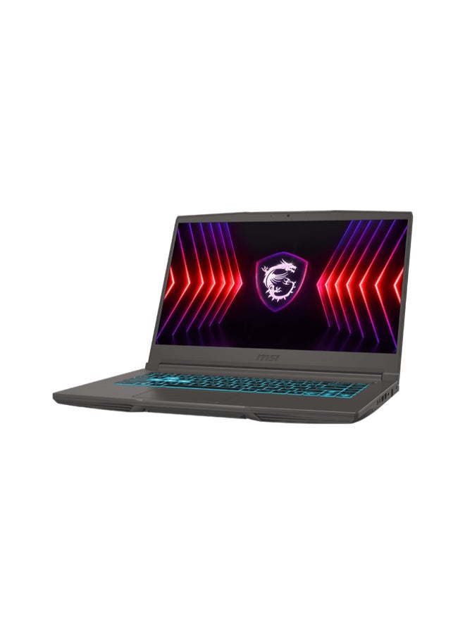 MSI Thin 15 Gaming Laptop With 15.6-Inch Display,Core i7-13620H Processor/8GB RAM/512GB SSD/6GB Nvidia GeForce RTX 4050 Graphics/Windows 11 English/Arabic Grey  - Image 1
