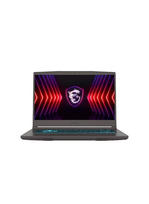 Thin 15 Gaming Laptop With 15.6-Inch Display,Core i5-12450H Processor/8GB RAM/512GB SSD/4GB Nvidia GeForce RTX 2050 Graphics/Windows 11 English/Arabic Black